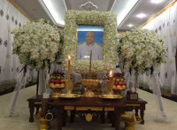 សពសម្តេច ជា ស៊ីម បូជានៅព្រឹកថ្ងៃទី១៩ ខែមិថុនា ព្រះមហាក្សត្រថ្វាយព្រះភ្លើងសព