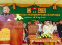 ពិធីបើកការដ្ឋានស្ថាបនាបន្ថែមស្ពានអាកាសនិងផ្លូវក្រោមដីចំនួន៤ខ្សែបន្ថែមទៀត