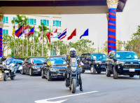សកម្មភាពកម្លាំងកងរាជអាវុធហត្ថរាជធានីភ្នំពេញ ការពារសន្តិសុខ រក្សាសណ្ដាប់ធ្នាប់ ការប្រកួតវាយកូនហ្គោលមិត្តភាព អាស៊ានយោធា ( ASEAN GOLF FRIENDSHIP TOURNAMENT 19AMIM 12AMOM) នៅតារាងហ្គោលឌិនស៊ីធី