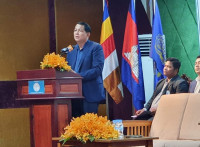 ឯកឧត្ដម ផុស សុវណ្ណ ប្រតិភូរាជរដ្ឋាភិបាលកម្ពុជា ទទួលបន្ទុកអគ្គនាយក នៃអគ្គនាយកដ្ឋានសោតទស្សន៍ តំណាងដ៏ខ្ពង់ខ្ពស់ ឯកឧត្ដម ខៀវ កាញារីទ្ធ រដ្ឋមន្ត្រីក្រសួងព័ត៌មាន អញ្ជើញចូលរួមបិទវគ្គបណ្ដុះបណ្ដាល និងប្រគល់វិញ្ញាបនប័ត្រជូនសិក្ខាកាម ២៨៧នាក់