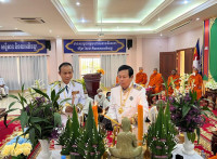 សូមថ្វាយព្រះសព្ទសាធុការពរបវរមហាប្រសើរ ព្រះករុណាជាអម្ចាស់ជីវីតលើត្បូង ព្រះបាទសម្តេច ព្រះបរមនាថ នរោត្តម សីហមុនី ព្រះមហាក្សត្រនៃព្រះរាជាណាចក្រកម្ពុជា ក្នុងឱកាសព្រះរាជពិធីចម្រើនព្រះរាជពិធីបុណ្យចម្រើនព្រះជន្ម គម្រប់ ៦៩ យាងចូល ៧០ព្រះវស្សា