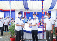 គណបក្សប្រជាជនកម្ពុជាសង្កាត់ព្រែកកំពឹស ប្រកាសទទួលសមាជិកថ្មីចំនួន២៨៧នាក់ ដែលស្ម័គ្រចិត្តចូលរួមរស់ក្នុងជីវភាពនយោបាយជាមួយគណបក្សប្រជាជនកម្ពុជា!