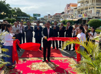 ពិធីសម្ភោធជាផ្លូវការនូវស្តូបមិត្តភាពកម្ពុជា-វៀតណាម ស្ថិតក្នុងក្រុងស្ទឹងត្រែង ខេត្តស្ទឹងត្រែង
