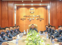 កិច្ចប្រជុំតាមប្រព័ន្ធ Video Conference ស្តីពីការត្រួតពិនិត្យការអនុវត្តតួនាទី ភារកិច្ច និងការងារកងរាជអាវុធហត្ថ ឆមាសទី១ និងទិសដៅការងារឆមាសទី២ ឆ្នាំ២០២២..!