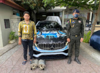 រថយន្តកែច្នៃបំពង់ស៊ីម៉ាំង ត្រូវបានកម្លាំងអាវុធហត្ថ ឃាត់ម្ចាស់មកអប់រំ និងណែនាំឲ្យដោះស៊ីម៉ាំងចេញ!