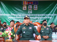ឯកឧត្តម ឧត្តមសេនីយ៍ទោ ឡោ សុខា ស្នងការនគរបាលខេត្ត ដឹកនាំប្រតិភូ ចុះជួបសំណេះសំណាល សាកសួរសុខទុក្ខ ដល់កងកម្លាំង នគរបាលការពារព្រំដែនគោកខេត្តមណ្ឌលគិរី ក្នុងឱកាសពីធីបុណ្យកាន់បិណ្ឌ-បុណ្យភ្ជុំបិណ្ឌ ប្រពៃណីជាតិ ព.ស ២៥៦៦ គ.ស២០២២