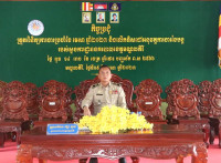 ឯកឧត្តម ឧត្តមសេនីយ៍ទោ ឡោ សុខា ស្នងការនគរបាលខេត្ត បើកកិច្ចប្រជុំផ្សព្វផ្សាយផែនការចាំបាច់មួយចំនួន ជូនដល់មន្រ្តីនគរបាលនៃស្នងការដ្ឋាននគរបាលខេត្ត